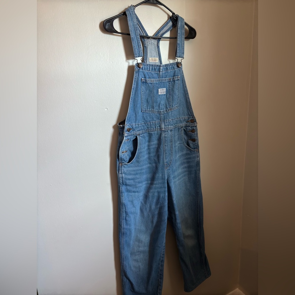 Levi’s straight ankle overalls